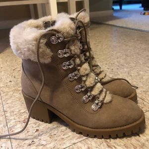 Madden Girl Hidde Faux Fur Detail Boot